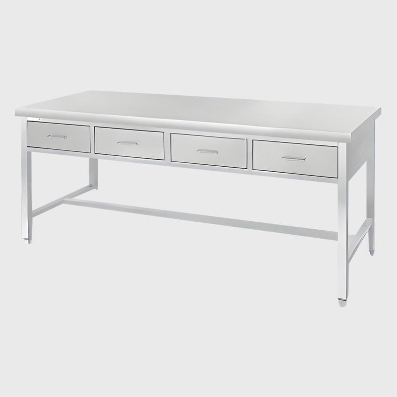 Krankenhaus-CSSD-Edelstahl-Arbeitstisch